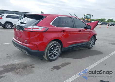 2021 Ford Edge Titanium from USA, damaged, VIN 2FMPK4K91MBA16896